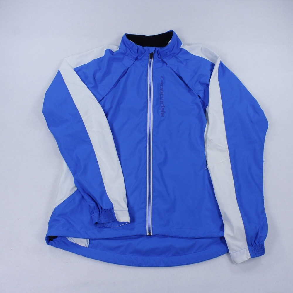 Cannondale Mens Convertible Cycling Jacket To Vest Blue Size XL Windbreaker